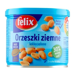 Orzechy ziemne solone 140g puszka FELIX