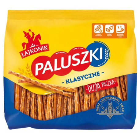 Paluszki słone 300g LAJKONIK Paluszki słone 300g LAJKONIK