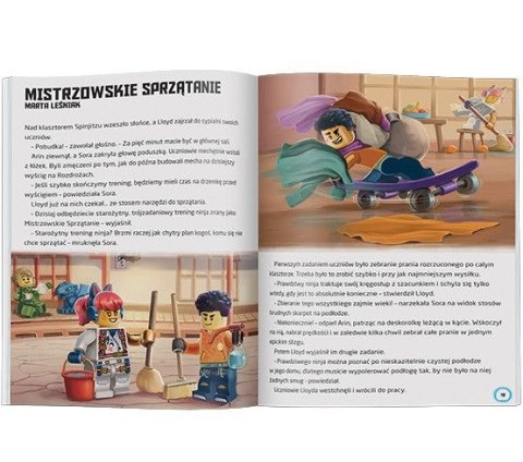 Książeczka edukacyjna Ameet LEGO® NINJAGO®. Nieustraszeni NINJA LNC 6728 P1 Książeczka edukacyjna Ameet LEGO® NINJAGO®. Nieustraszeni NINJA LNC 6728 P1