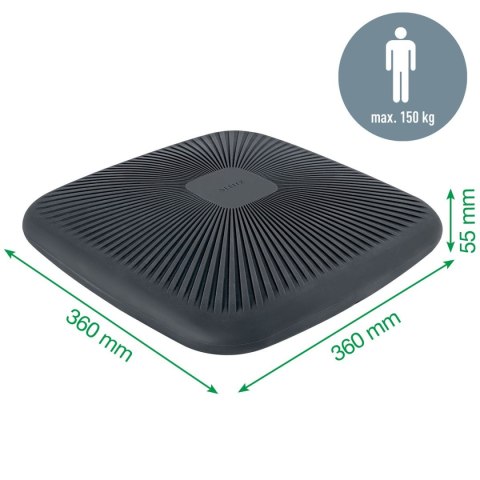 Podładka na siedzisko ergo ciemno szara Leitz (65390089)