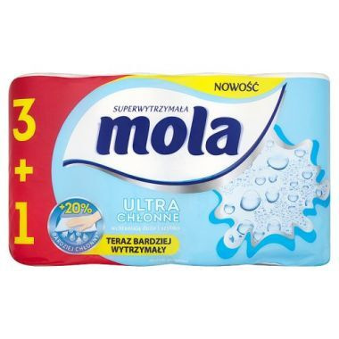 Ręcznik kuchenny 3+1szt. MOLA Ultra Chłonne Ręcznik kuchenny 3+1szt. MOLA Ultra Chłonne