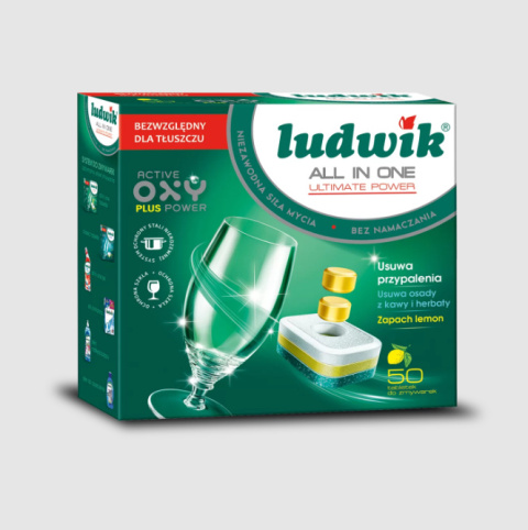 Tabletki do zmywarki All in one 50szt.LUDWIK Tabletki do zmywarki All in one 50szt.LUDWIK
