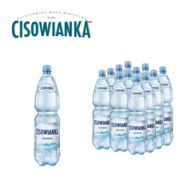 Woda 0,5l gaz. CISOWIANKA