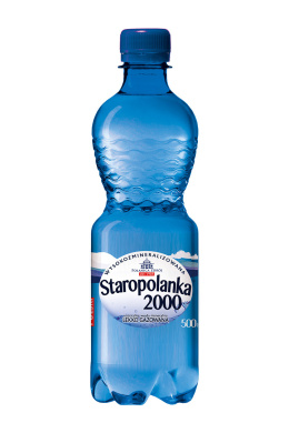 Woda 0,5l lekki gaz. STAROPOLANKA