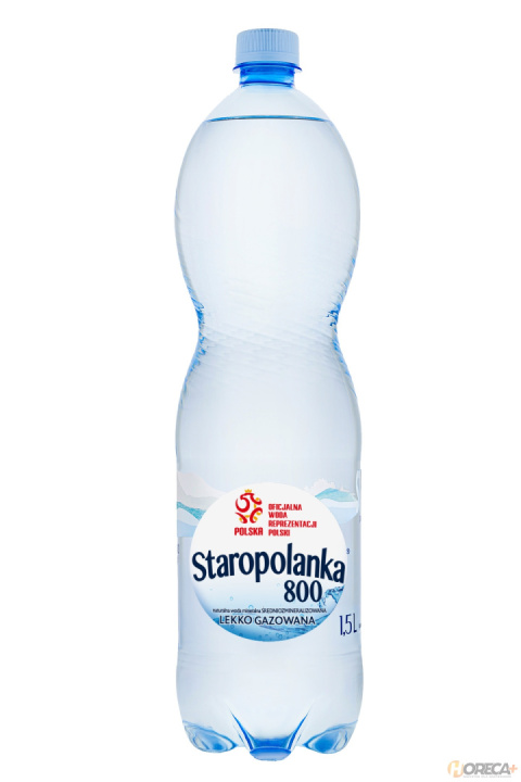 Woda 1,5l delikatny gaz. STAROPOLANKA Woda 1,5l delikatny gaz. STAROPOLANKA