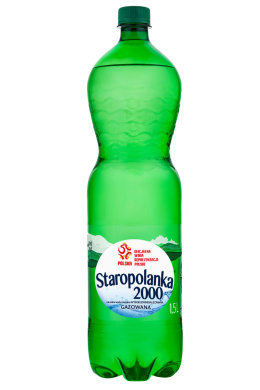 Woda 1,5l gaz. STAROPOLANKA 2000