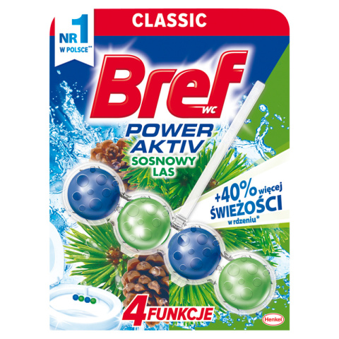 Zawieszka do WC kulki 50g BREF Zawieszka do WC kulki 50g BREF