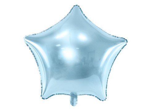 Balon foliowy Partydeco Gwiazdka, 48cm, błękitny 19cal (FB3M-011) Balon foliowy Partydeco Gwiazdka, 48cm, błękitny 19cal (FB3M-011)