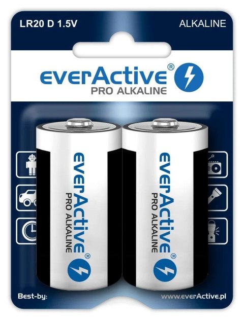 Baterie Everactive Pro Alkaline LR20 Baterie Everactive Pro Alkaline LR20