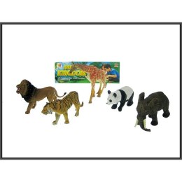 Figurka 10-16cm Zwierzęta Zwierzęta dzikie 5szt. wkład Hipo (HHB03)