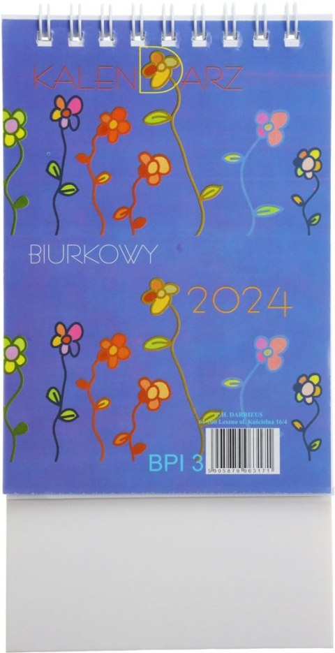 Kalendarz biurkowy biurkowe 90mm x 130mm Darrieus Kalendarz biurkowy biurkowe 90mm x 130mm Darrieus