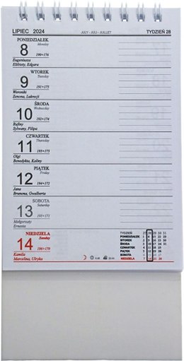 Kalendarz biurkowy biurkowe 90mm x 130mm Darrieus