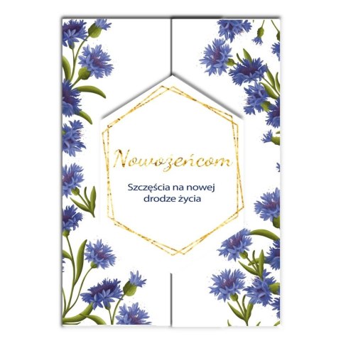 Kartka składana Karnet A5 SLUB ROZ CHABRY A5 Henry (5907465665117)