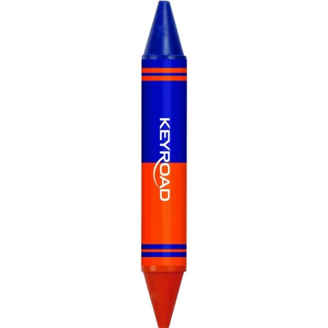 Kredki świecowe Keyroad 6 szt dwustronne 6 kol. (KR972803) Kredki świecowe Keyroad 6 szt dwustronne 6 kol. (KR972803)