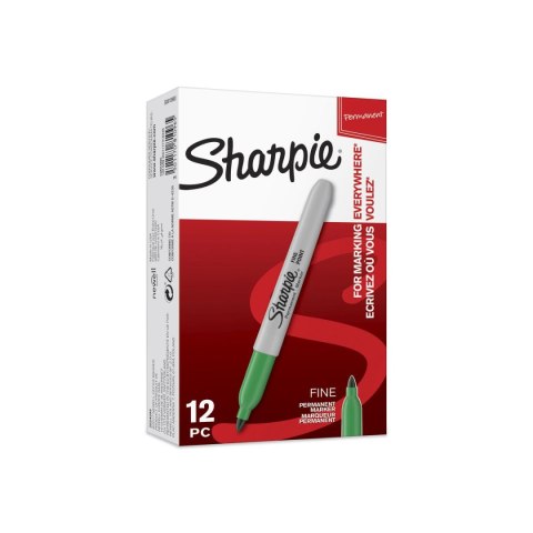 Marker permanentny Paper Mate fine zielony okrągła końcówka (S0810960) Marker permanentny Paper Mate fine zielony okrągła końcówka (S0810960)