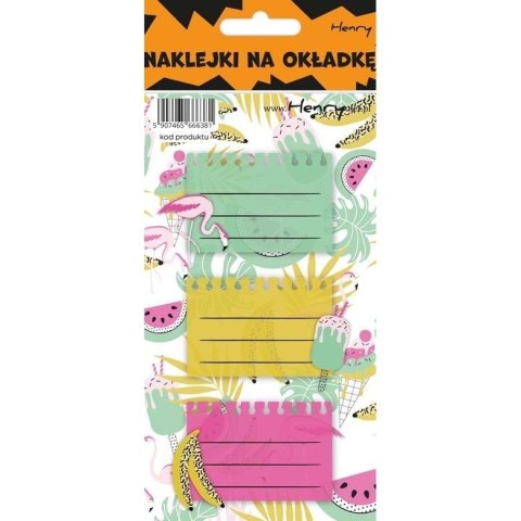 Naklejka na zeszyt lato Henry (5907465666381) Naklejka na zeszyt lato Henry (5907465666381)