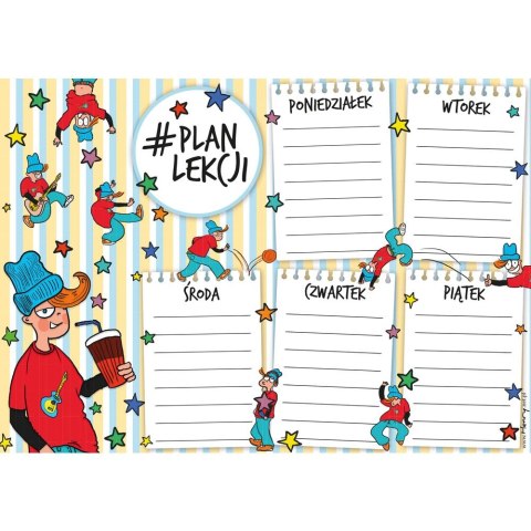 Plan lekcji CHŁOPAK Henry (5907465668927)