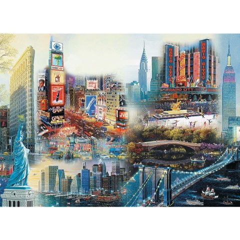Puzzle Trefl drewniane New York - Collage 1000 el. (20147) Puzzle Trefl drewniane New York - Collage 1000 el. (20147)