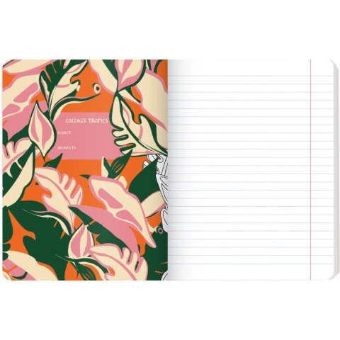 Zeszyt Top 2000 COLLAGE TROPICS A5 60k. 70g linia (400157928) Zeszyt Top 2000 COLLAGE TROPICS A5 60k. 70g linia (400157928)