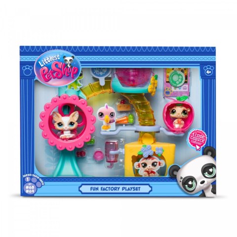 Figurka Tm Toys Zestaw Littlest Pet Shop Fabryka zabawy (LPS00519) Figurka Tm Toys Zestaw Littlest Pet Shop Fabryka zabawy (LPS00519)