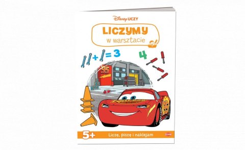 Książka dla dzieci Disney Uczy. Auta Liczymy w warsztacie Ameet (ULI 9301) Książka dla dzieci Disney Uczy. Auta Liczymy w warsztacie Ameet (ULI 9301)