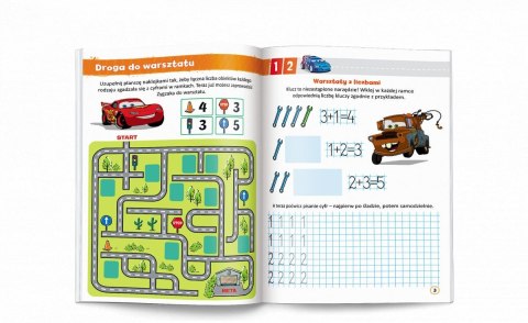 Książka dla dzieci Disney Uczy. Auta Liczymy w warsztacie Ameet (ULI 9301) Książka dla dzieci Disney Uczy. Auta Liczymy w warsztacie Ameet (ULI 9301)