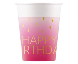 Kubek jednorazowy Godan Blue Happy Birthday, Decorata papier 200ml (96624)
