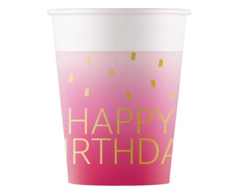 Kubek jednorazowy Godan Blue Happy Birthday, Decorata papier 200ml (96624) Kubek jednorazowy Godan Blue Happy Birthday, Decorata papier 200ml (96624)