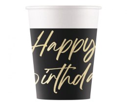 Kubek jednorazowy Godan Elegant Happy Birthday, Decorata papier 200ml (96614)