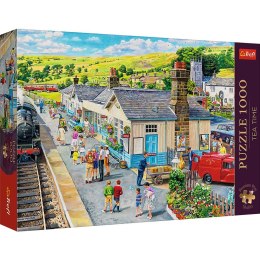 Puzzle Premium Plus Dworzec kolejowy 1000 el. Trefl (10810)