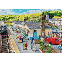 Puzzle Premium Plus Dworzec kolejowy 1000 el. Trefl (10810)