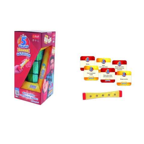 Gra planszowa 5 secund sztafeta Trefl (02601) Gra planszowa 5 secund sztafeta Trefl (02601)