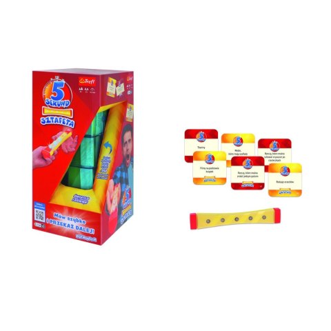 Gra planszowa 5 secund sztafeta Trefl (02601) Gra planszowa 5 secund sztafeta Trefl (02601)