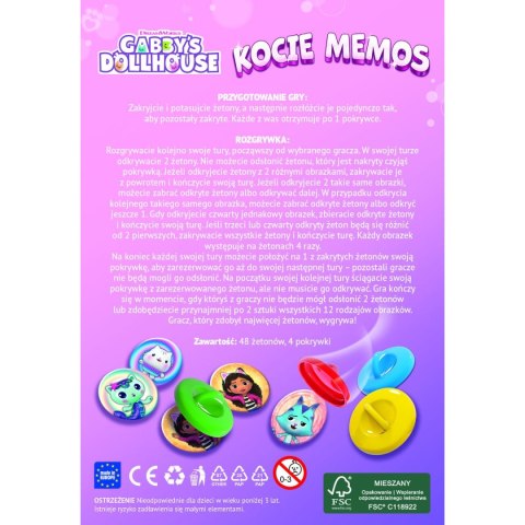 Gra strategiczna Kocie Memos Trefl (02688) Gra strategiczna Kocie Memos Trefl (02688)