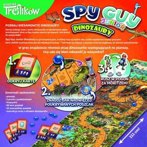 Gra strategiczna Spy Guy junior Dinozaury Trefl (02652)
