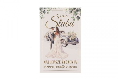 Kartka składana ślub A5 Art Nuvo (5905771370602) Kartka składana ślub A5 Art Nuvo (5905771370602)