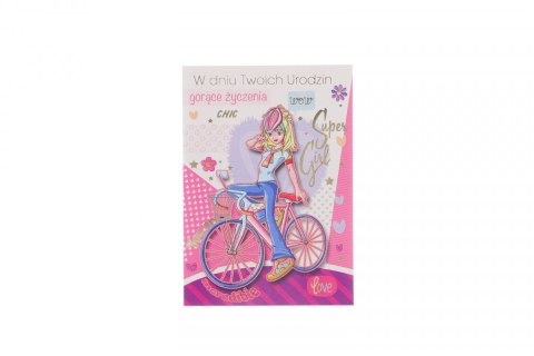 Kartka składana Urodziny Młodzieżowe Extra B6 Pol-mak (b6x) Kartka składana Urodziny Młodzieżowe Extra B6 Pol-mak (b6x)