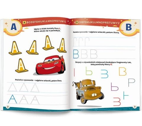 Książeczka edukacyjna Disney Uczy. Zeszyt ćwiczeń. Litery Ameet (udz 9305) Książeczka edukacyjna Disney Uczy. Zeszyt ćwiczeń. Litery Ameet (udz 9305)