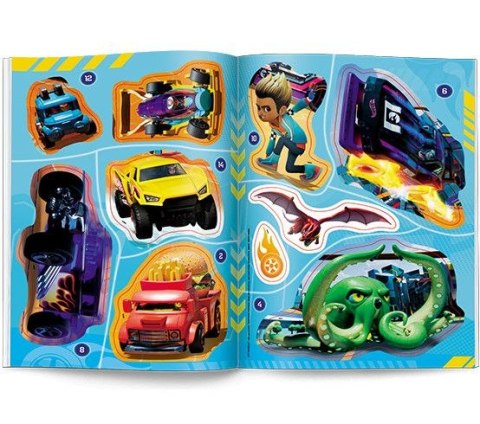 Książeczka edukacyjna Ameet Hot Wheels™. Baw się i naklejaj (STB 1601) Książeczka edukacyjna Ameet Hot Wheels™. Baw się i naklejaj (STB 1601)