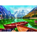 Puzzle Jezioro Braies, Włochy 500 el. Trefl (37486)