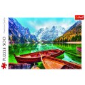 Puzzle Jezioro Braies, Włochy 500 el. Trefl (37486)
