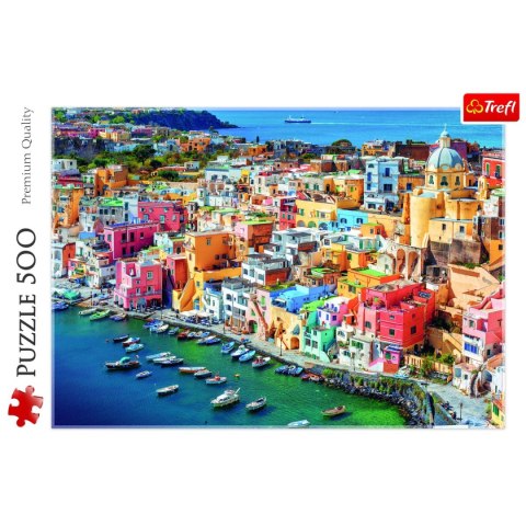 Puzzle Procida, Kampania, Włochy 500 el. Trefl (37476) Puzzle Procida, Kampania, Włochy 500 el. Trefl (37476)