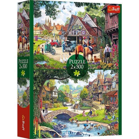 Puzzle Sielankowe życie 2x500 el. Trefl (37494)
