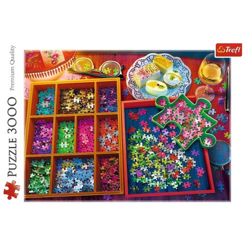 Puzzle Wieczór z puzzlami 3000 el. Trefl (33079)