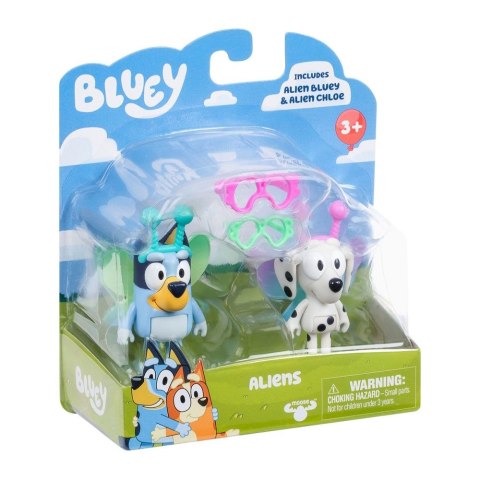 Figurka Tm Toys Bluey Blue 2pak Kosmici Bluey i Chloe (BLU17617) Figurka Tm Toys Bluey Blue 2pak Kosmici Bluey i Chloe (BLU17617)