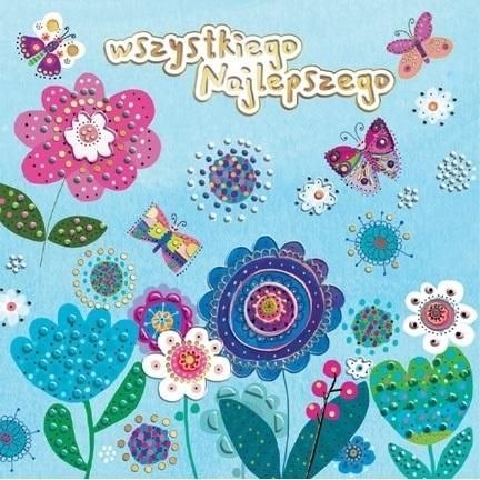 Kartka składana KW kwiatuszki kw Henry (5905701483662) Kartka składana KW kwiatuszki kw Henry (5905701483662)