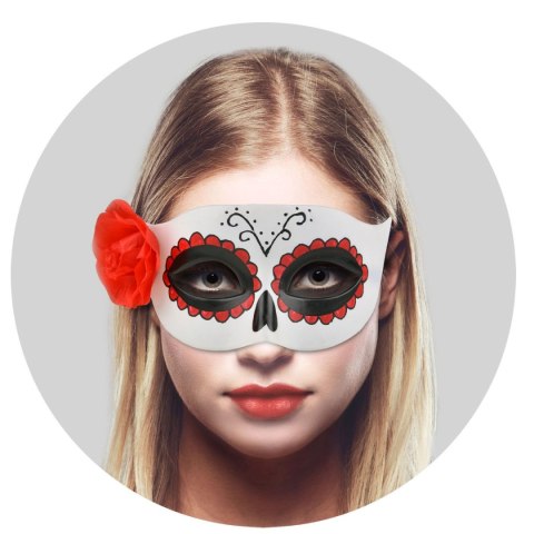 Maska wenecka z różą (KM0222) Maska wenecka z różą (KM0222)