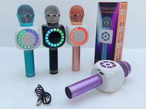 Mikrofon zabawkowy Adar z głośnikiem Bluetooth (599307) Mikrofon zabawkowy Adar z głośnikiem Bluetooth (599307)