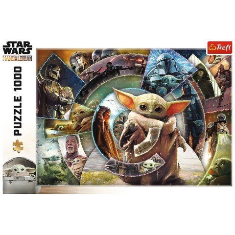 Puzzle Star Wars Podróż Grogu 1000 el. Trefl (10906)