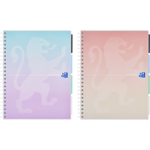 Notes (notatnik) pastel B5 80k. krata Oxford (400182995)